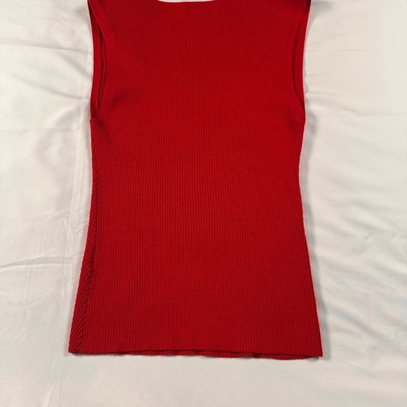 Anthropologie Red Midi Skirt for Cocktail Events - Picture 6 of 10